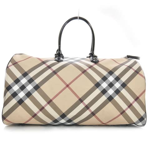 burberry candy nova check boston bag|Burberry nova check backpack.